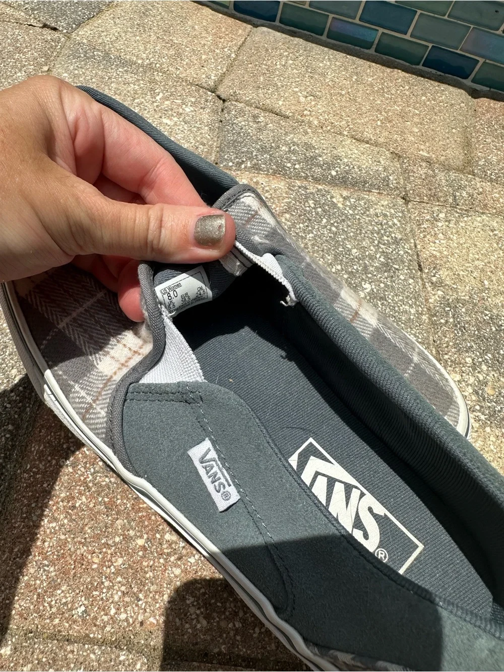 Vans Classic Slip-On (Gray Flannel)